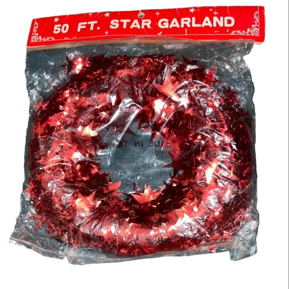 50ft star garland